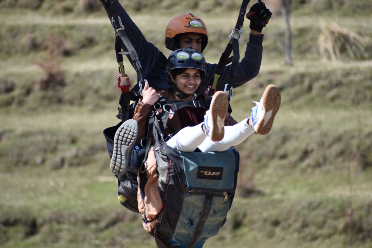 Long Paragliding at Dalhousie (Khajjiar)